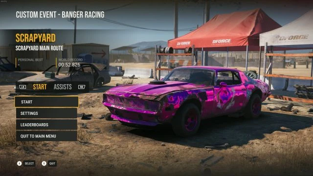 Wreckfest 2_Scrapyard_Main_Route